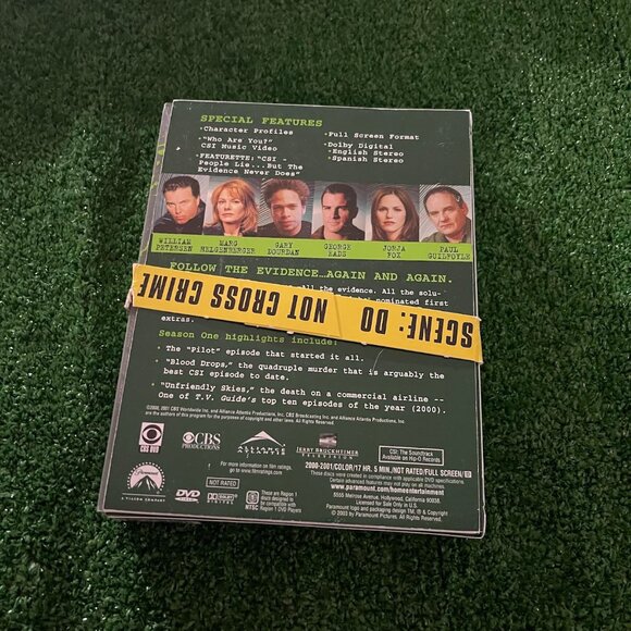 CSI: Crime Scene Investigation: The Complete First Season DVD Set Iconic TV Show - Picture 3 of 9